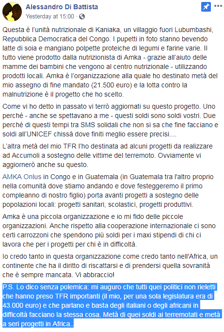 michele dell'orco di battista microcredito tfr restituzione - 1