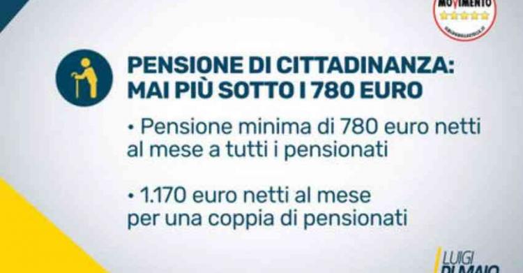 pensione di cittadinanza