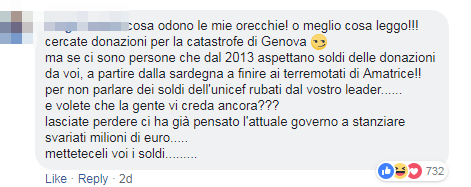 raccolta fondi pd genova amatrice complotto - 8