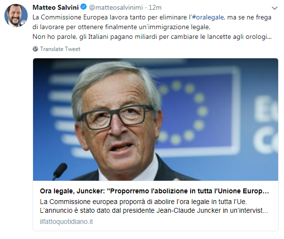 salvini ora legale abolizione UE - 1