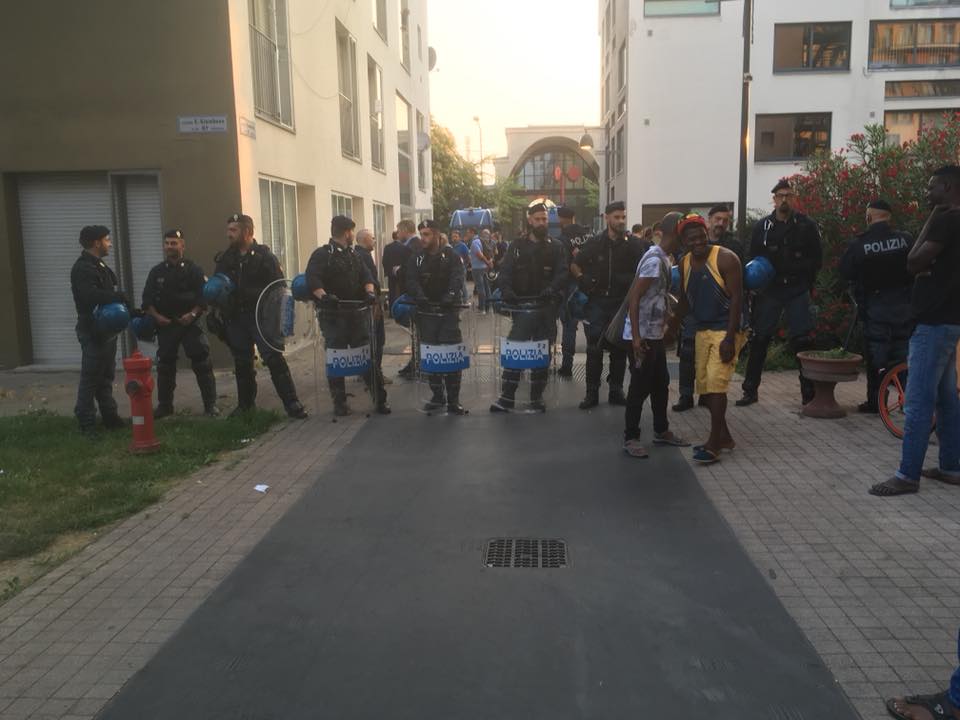 Lo sgombero dell’ex MOI a Torino article-post
