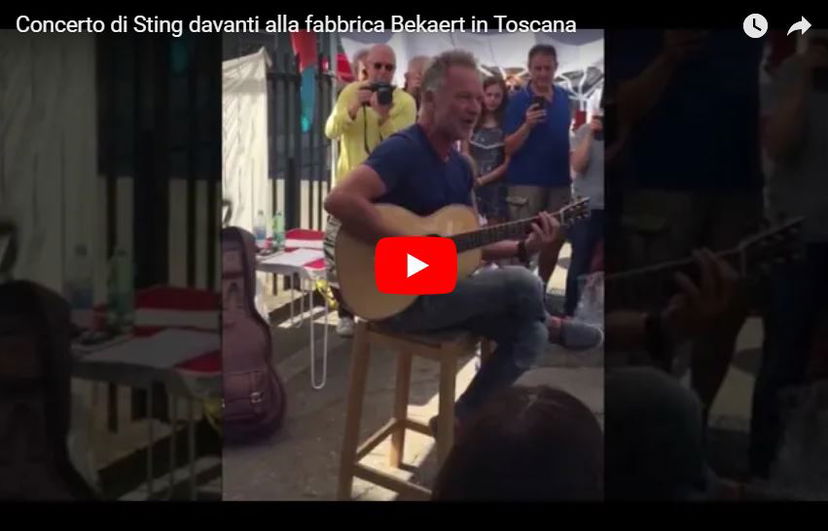 Sting spiega perché sta con i lavoratori di Bekaert article-post