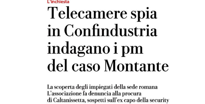 telecamere spia confindustria