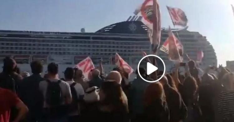 abbordaggio comitato no grandi navi