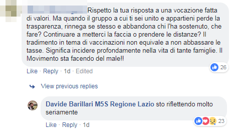 barillari m5s addio - 4