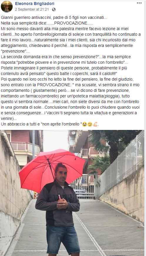 brigliadori vaccini ombrello - 1