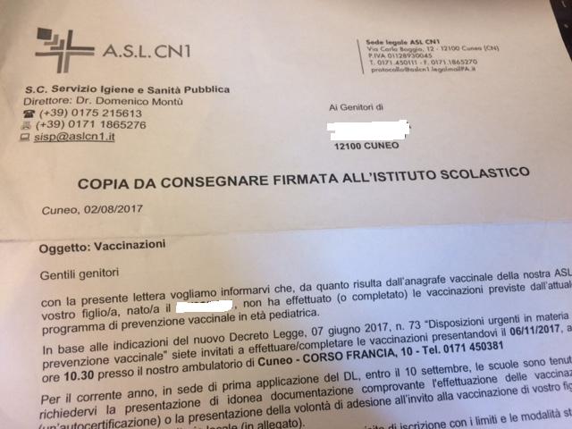 I genitori che non volevano vaccinare la figlia prima del “colloquio” condannati a pagare le spese article-post