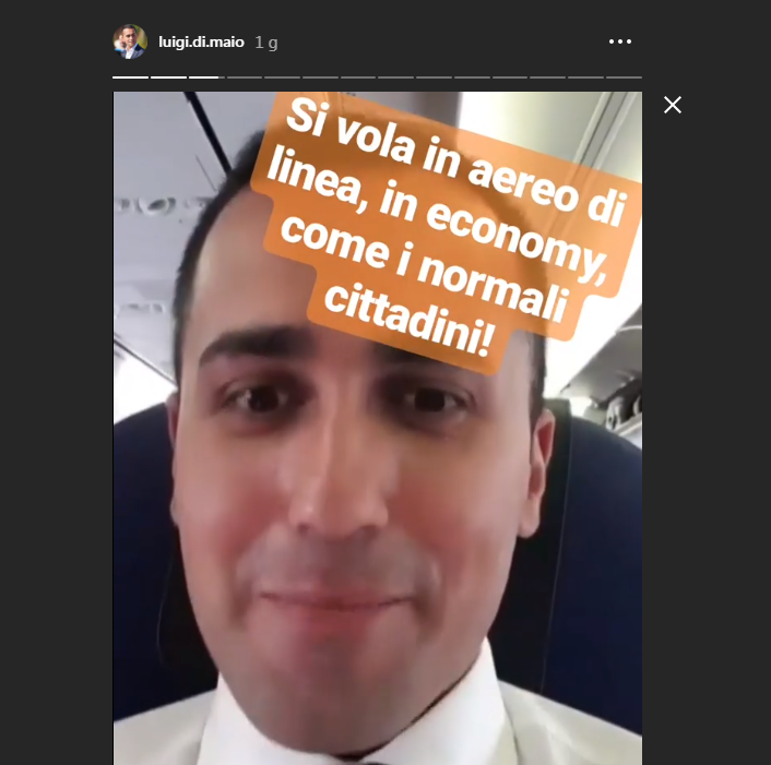 C’è qualcosa che non torna nel biglietto economy Alitalia di Di Maio? article-post