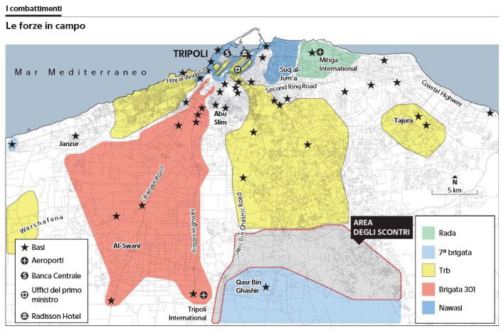 libia forze in campo