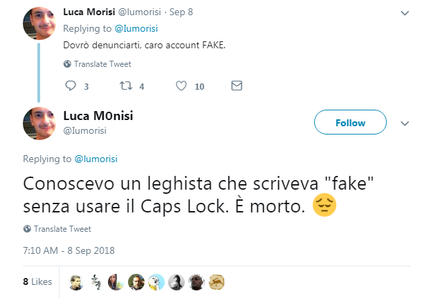 luca morisi matteo salvini fake twitter - 2