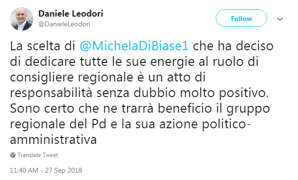 michela di biase leodiri giachetti dimissioni - 1
