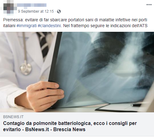 polmonite brescia immigrati complotto - 7