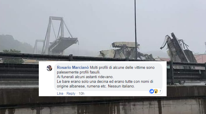 rosario marcianò ponte morandi genova basko vittime - 6