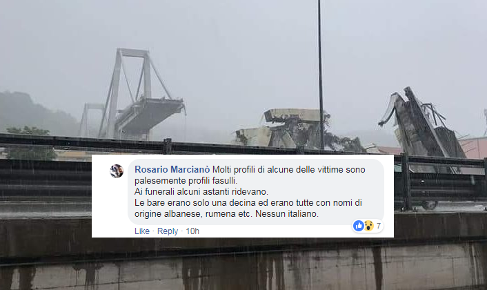 rosario marcianò ponte morandi genova basko vittime - 6