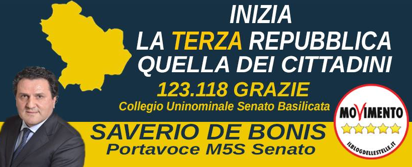 Saverio De Bonis: il senatore condannato e la doppia morale M5S article-post