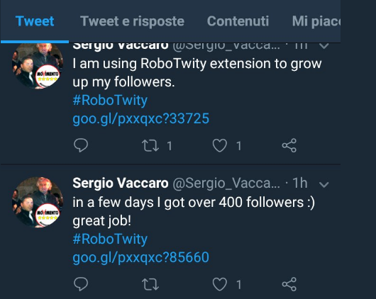 sergio vaccaro twitter follower - 10
