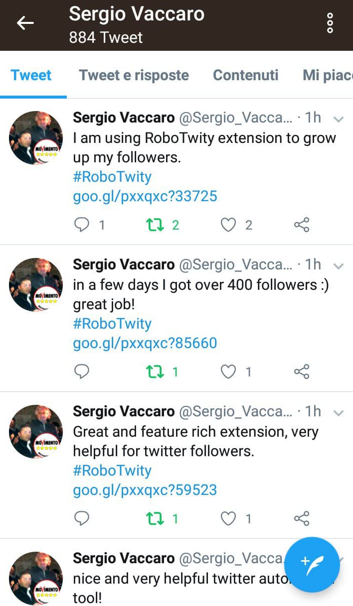 sergio vaccaro twitter follower - 7