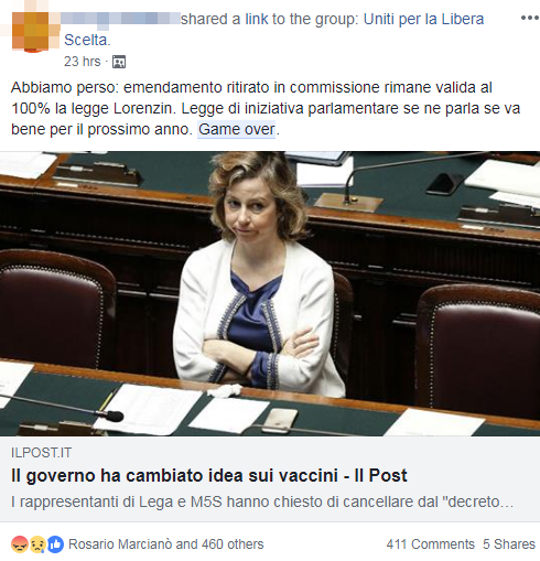 Vaccini. Marcia indietro maggioranza: nuovo emendamento cancella il precedente che congelava l'obbligo per un anno. Restano in vigore legge Lorenzin e circolare Grillo