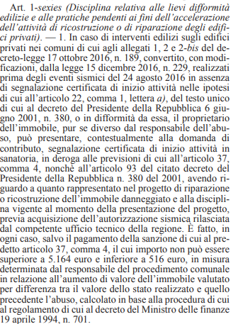 condono edilizio terremoti decreto genova - 6