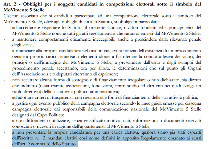 emanuele dessì m5s limite secondo mandato - 2