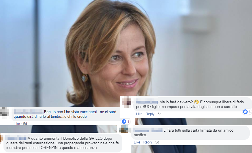 I freevax e il complotto delle vaccinazioni per il figlio di Giulia Grillo article-post