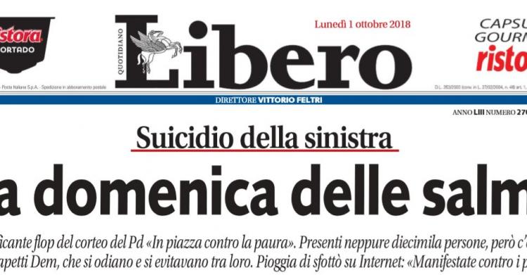 manifestazione pd