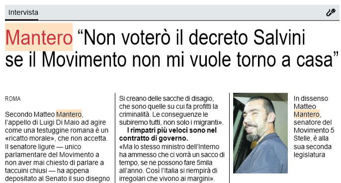 matteo mantero