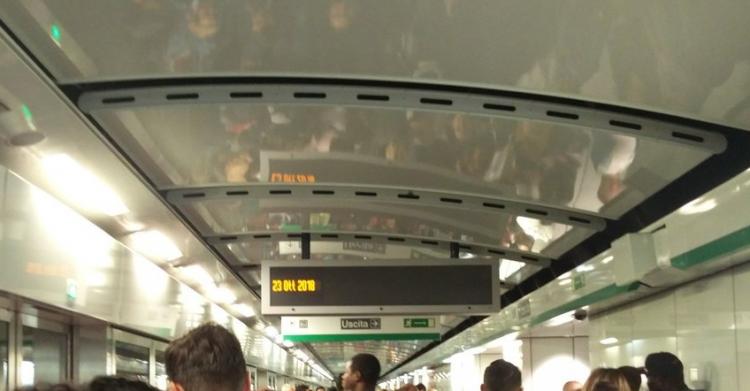 metro c roma evacuazione