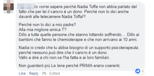 nadia toffa iene 30 settembre - 7