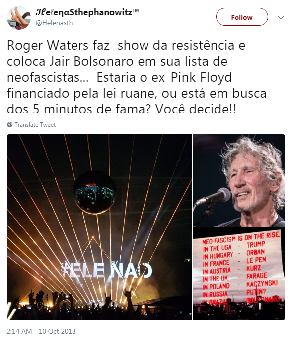 roger waters bolsonaro neofascista - 9