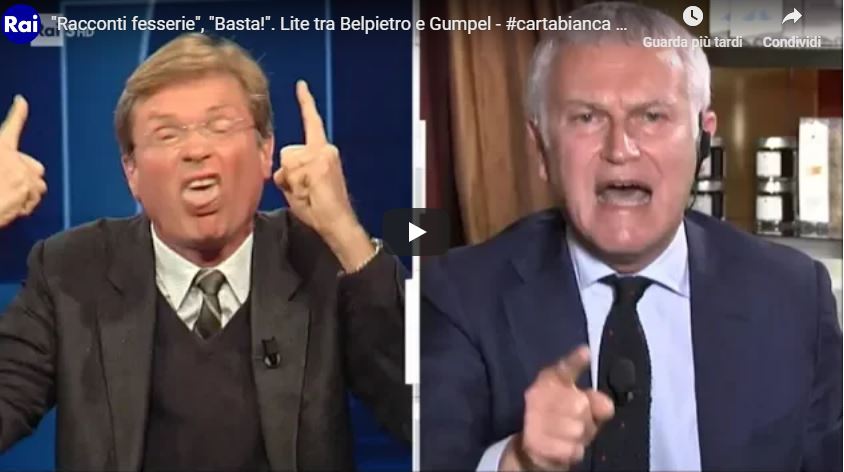 Belpietro contro Gumpel: un nazionalismo tutto da ridere (ma pericoloso) article-post