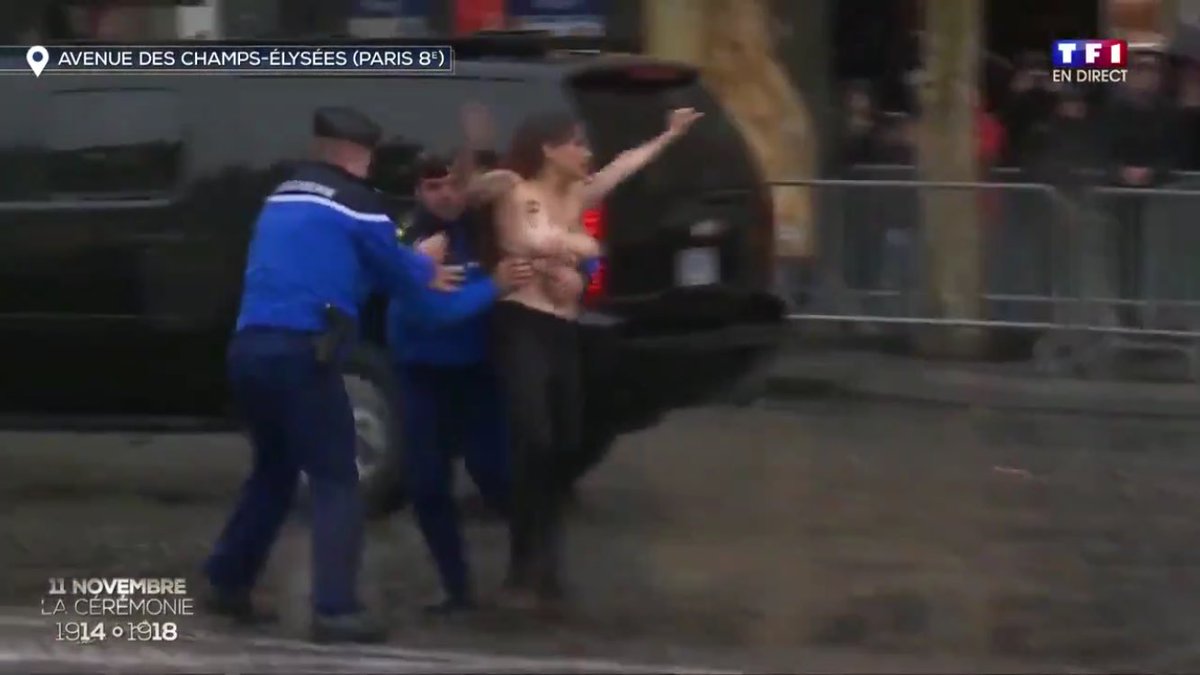femen donald trump parigi