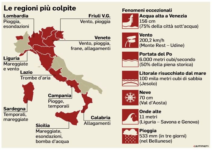 italia rischio idrogeologico