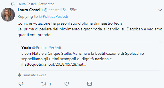 laura castelli denuncia fake twitter - 3