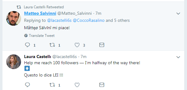 laura castelli denuncia fake twitter - 4