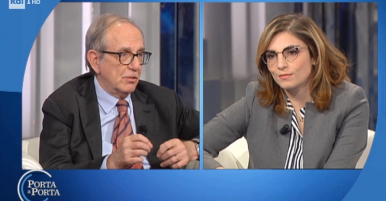 laura castelli padoan porta a porta - 2