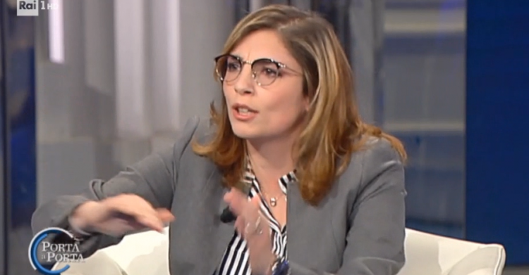 laura castelli padoan porta a porta - 4