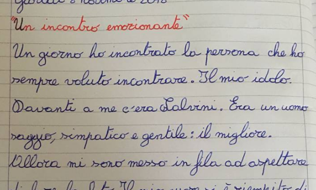 matteo salvini tema bambino padova - 4