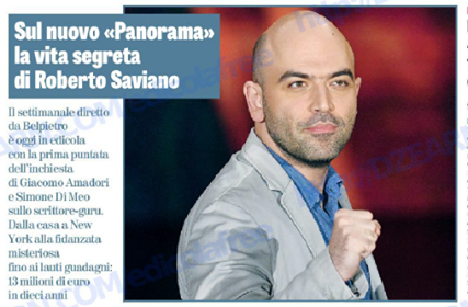 panorama roberto saviano
