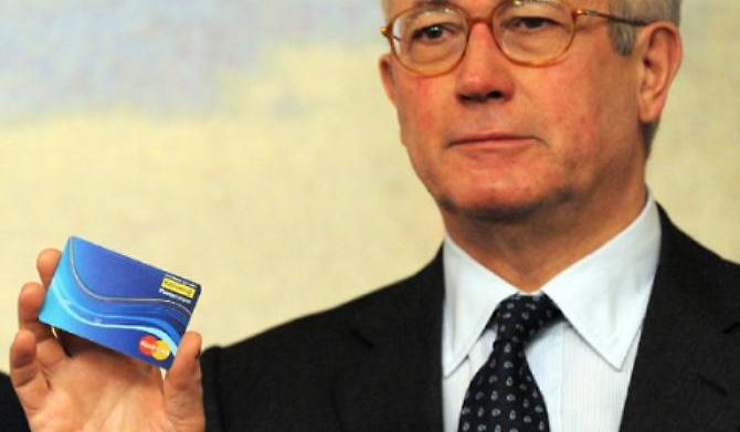 social card tremonti tessere reddito di cittadinanza poste