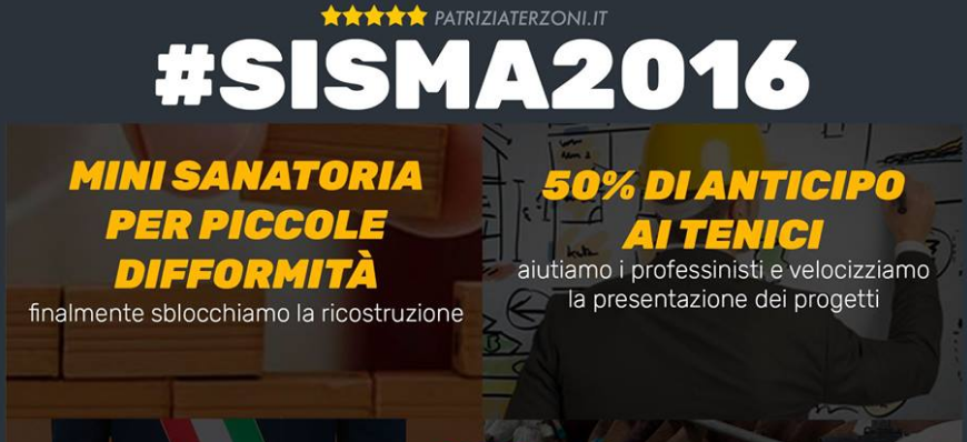 La “mini sanatoria” per il terremoto 2016 è un altro condono a 5 Stelle article-post