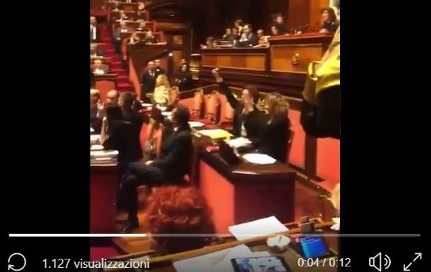 toninelli pugno alzato