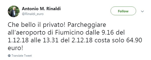 antonio maria rinaldi fiumicino parcheggio - 5