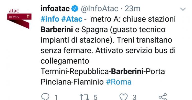 atac fermate metro