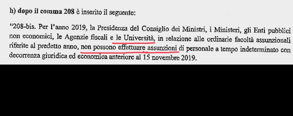 Il blocco delle assunzioni all’università del governo che ama la ricerca article-post