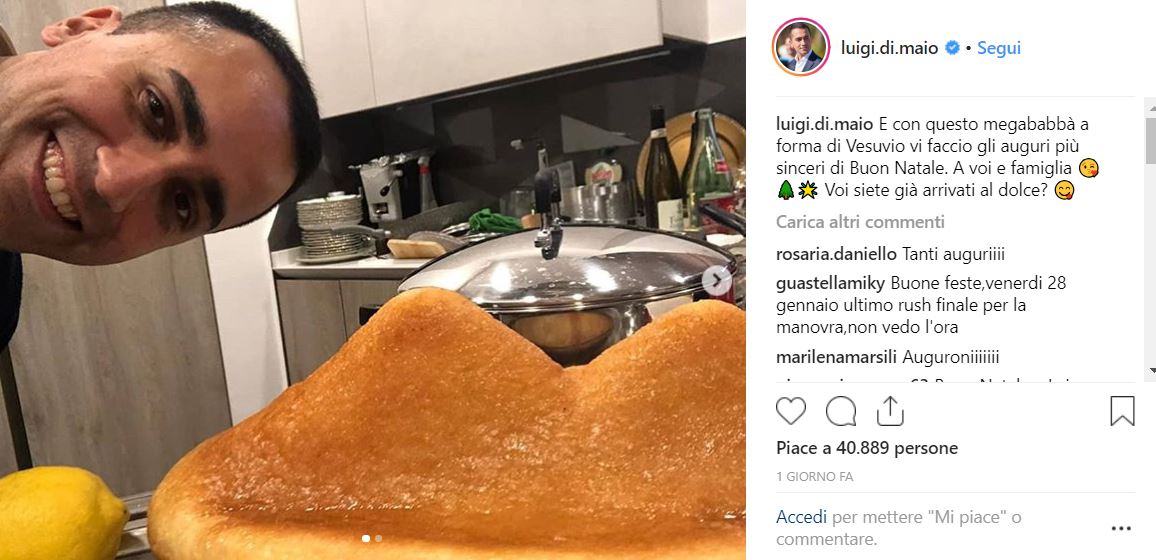 Di Maio: da Natale con papà a Natale con babbà article-post