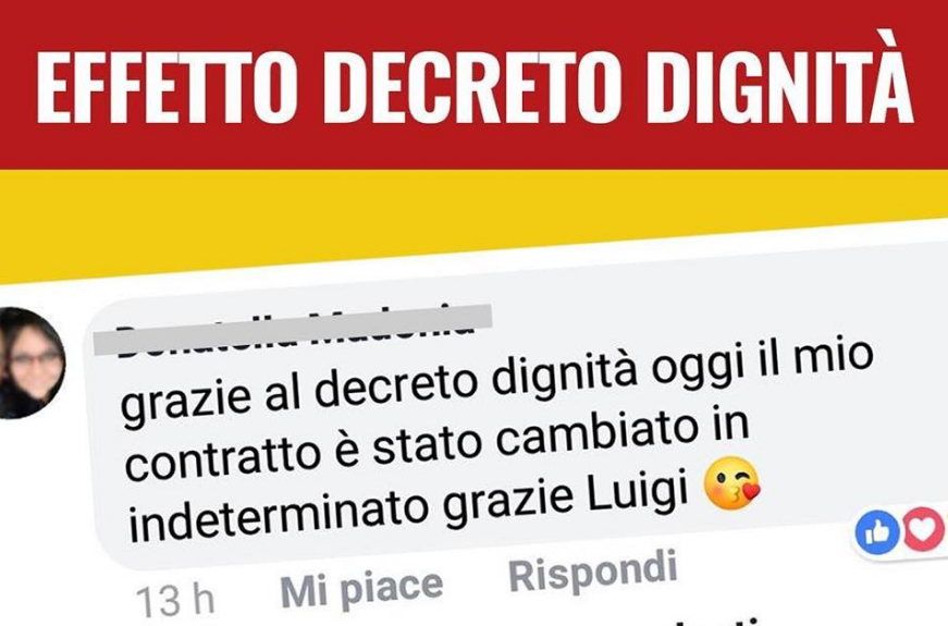 luigi di maio decreto dignità effetti - 7