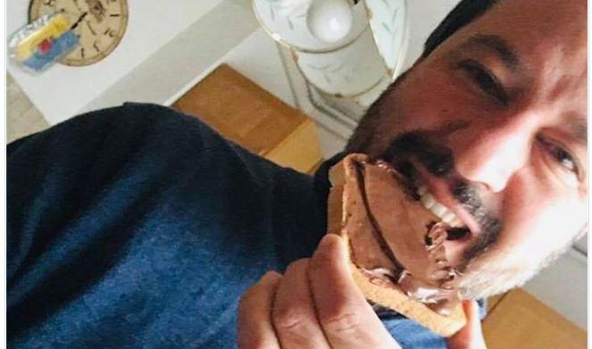 pubblicità matteo salvini nutella santo stefano