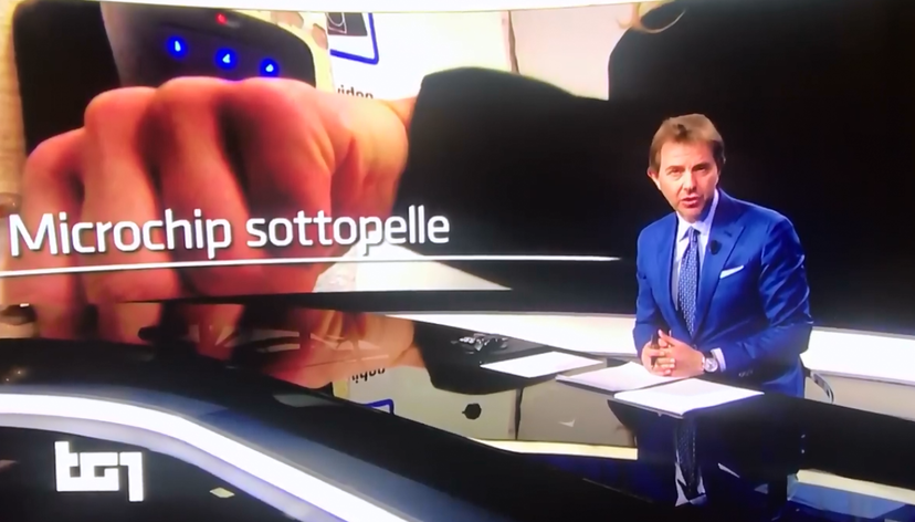 Il TG1 ha “accidentalmente” rivelato l’esistenza del microchip 666 preview