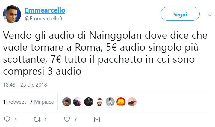 nainggolan audio fake